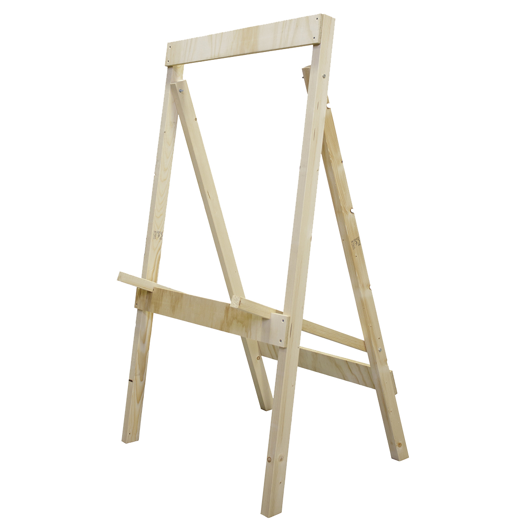 JVD Target Stand Wood 4-Leg Square for Target – Image 4