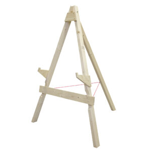 JVD Target Stand Wood 3-Leg Small for Target