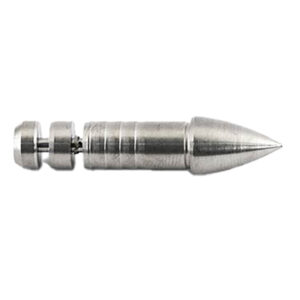 Black Eagle Point Weight Adjustable Glue-In .2445 Silver | Unit 12