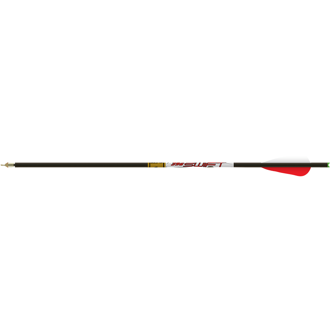 Gold Tip Bolt Carbon Swift with 4" Vanes
