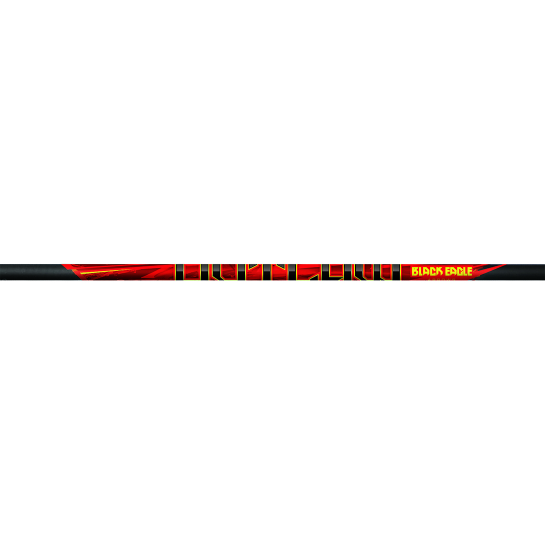 Black Eagle Arrow Carbon Hunting Feather Fletched Outlaw .005" |6