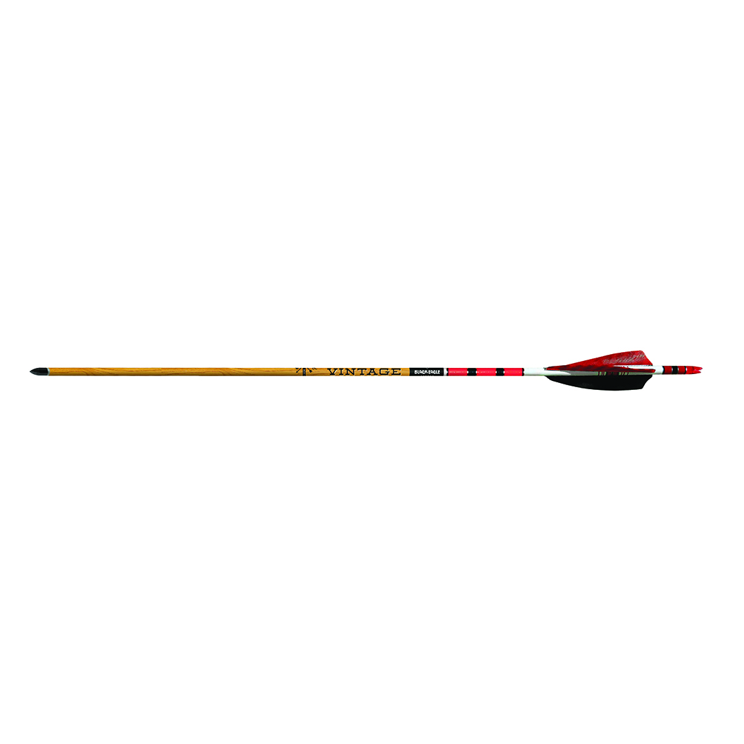 Black Eagle Arrow Carbon Hunting Feathers Crested Vintage .005" |6