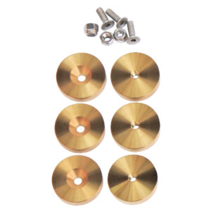 Gillo Poignée Weight Kit G4 Stainl.Steel Titanium Gold Plated