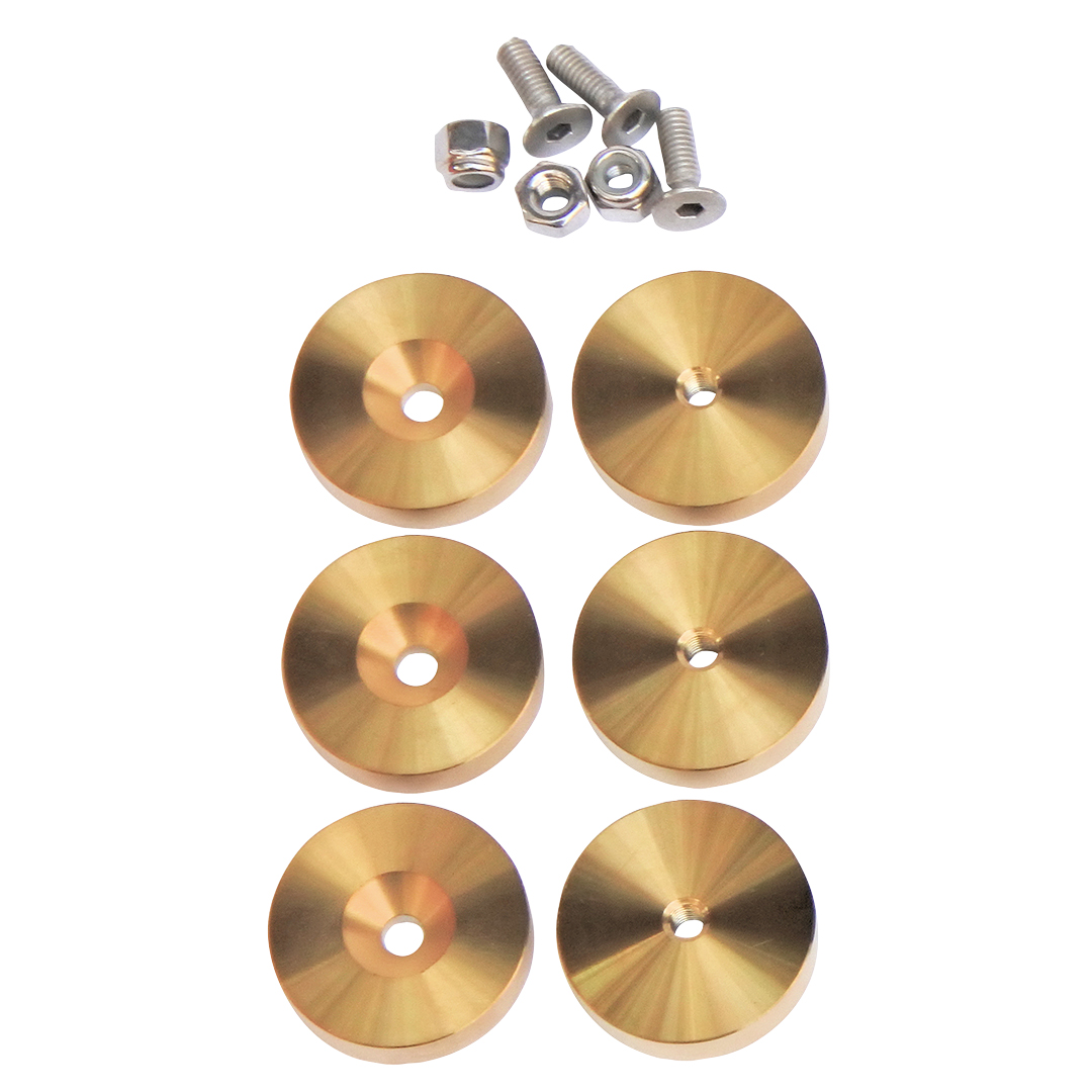 Gillo Poignée Weight Kit G4 Stainl.Steel Titanium Gold Plated