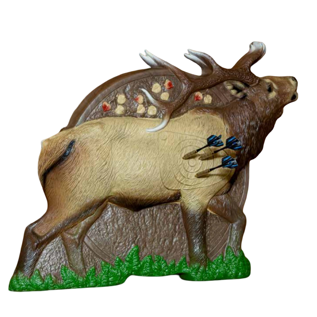 Rinehart Dartboard Bull Elk