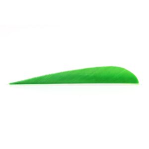 Trueflight Feathers 4" Parabolic (lot de 25)