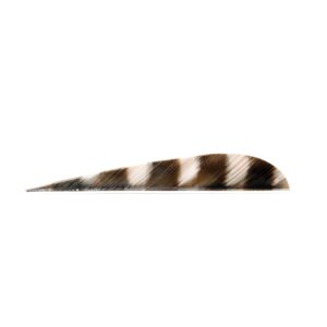 Trueflight Feathers 4" Parabolic RW Barred (lot de 50)