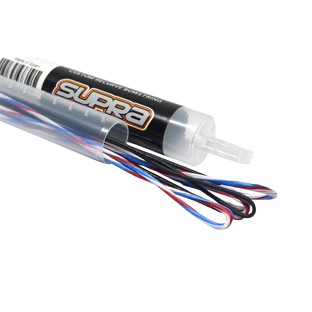Flex Archery Corde Recurve Carrera99R Red-White-Blue